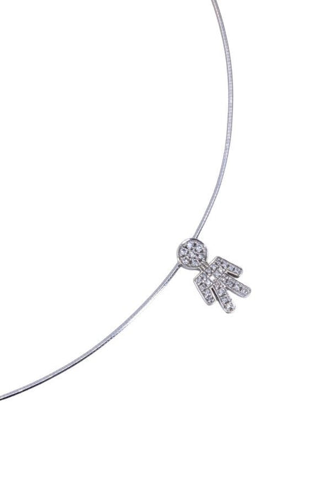 Collier COLLIER BONHOMME DIAMANTÉ 58 Facettes 086411