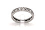 Bague 50 Bague Art Déco sertie de diamants old cut en or blanc 18 carats 58 Facettes B776