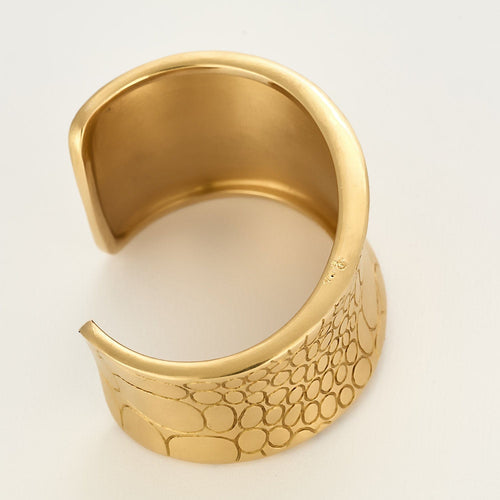 Bracelet POMELLATO - Bracelet en or rose représentant des écailles de crocodile sertie de diamants 58 Facettes