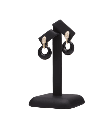 Boucles d'oreilles Clips d'oreilles Van Cleef & Arpels Or jaune 18K Diamant Onyx 58 Facettes BO220034/VCAClipsdOreillesVintage/PHOTO