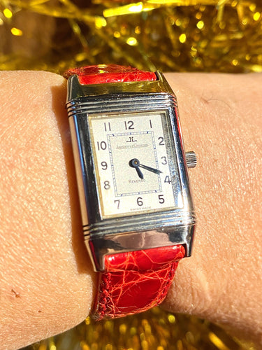 Montre Jaeger Lecoultre - Montre REVERSO pour dame 58 Facettes AB659