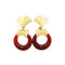 Boucles d'oreilles Boucles d'oreilles transformables Van Cleef & Arpels, or jaune, pierres de couleur. 58 Facettes 35275