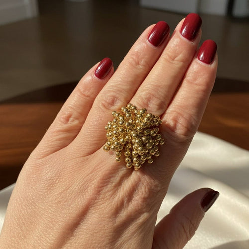 Bague 53 Cartier - Bague Perruque - Or Jaune 58 Facettes 1.0001070/1