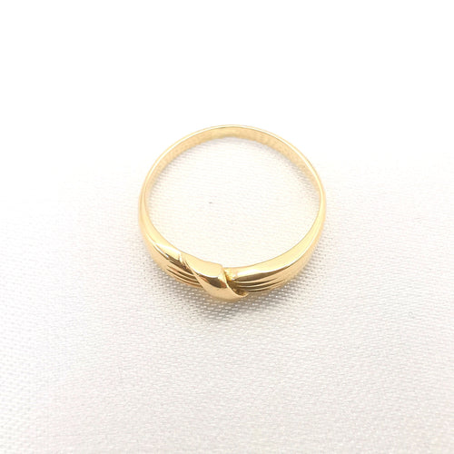 Bague 52 Bague en or jaune 58 Facettes