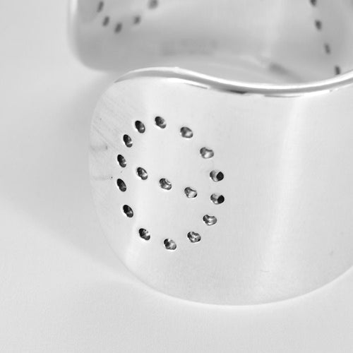 Bracelet Hermès - Eclipse - Manchette en argent 58 Facettes B250494