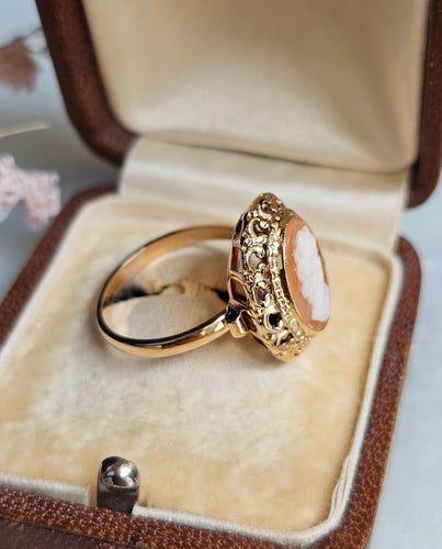 Bague 53 Bague Camée Or rose 58 Facettes 638