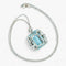 Pendentif Pendentif en or blanc – Topaze 26,50 carats 58 Facettes AL36