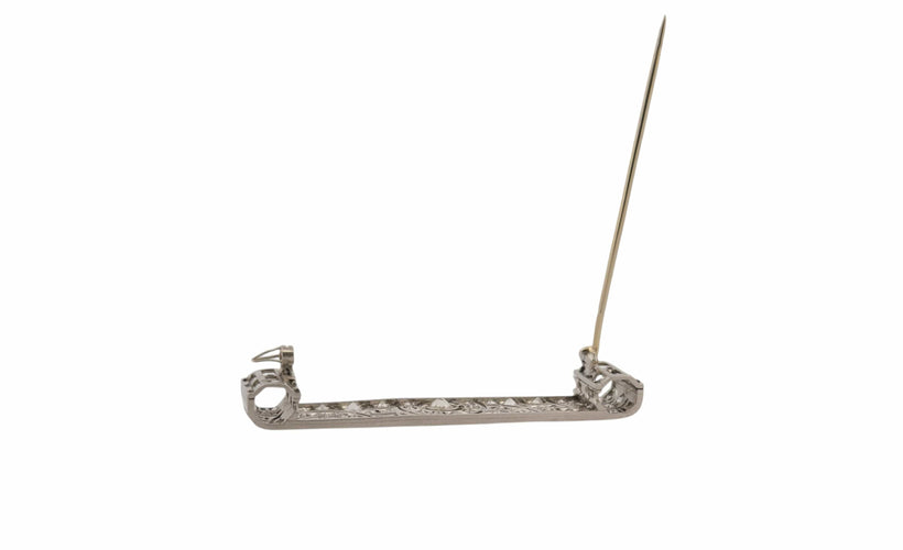 Broche Broche BOUCHERON en platine et diamants 58 Facettes