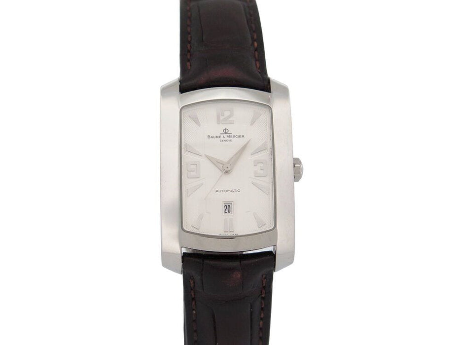 Montre montre baume & mercier hampton en acier automatique + boite 58 Facettes 263172