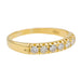 Bague 50 Bague Demi alliance Or jaune Diamant 58 Facettes 3208048CN