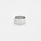 Bague 50 Bague ruban or blanc pavage diamants 58 Facettes