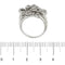 Bague Bague bouquet en or blanc avec diamants 58 Facettes 37456