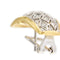 Boucles d'oreilles Boucles d'oreilles 2 ors diamants 58 Facettes 22616