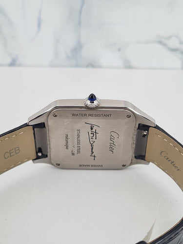 Montre CARTIER Santos Dumont "Emaillée" 58 Facettes WSSA0046