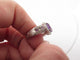 Bague 55 bague MATY or blanc amethyste et diamants 58 Facettes 259030