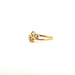 Ring 58 Yellow Gold & Topaz Ring 58 Facettes 39-GS34674-6