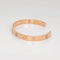 Bracelet Cartier - Bracelet manchette Love Estate en or rose, bijou fin signé 58 Facettes G13771