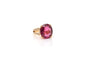 Bague 52 Bague Or jaune Rubellite Diamants 58 Facettes 24562 / 24478