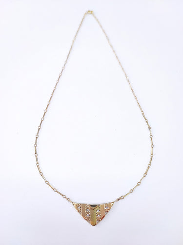 Collier Collier Art Déco en or jaune 58 Facettes Coll.ArtDec.1426