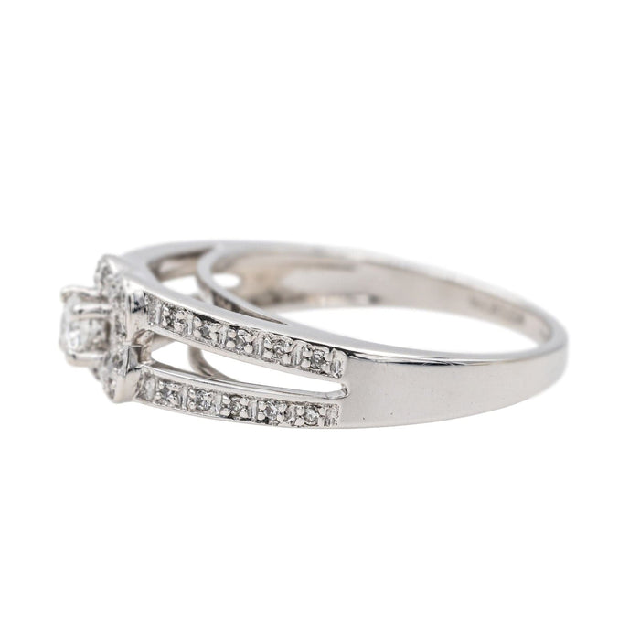 Mauboussin Bague Chance of love Or blanc Diamant