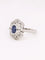 Bague 60 Bague Art Déco saphir diamants 58 Facettes J605