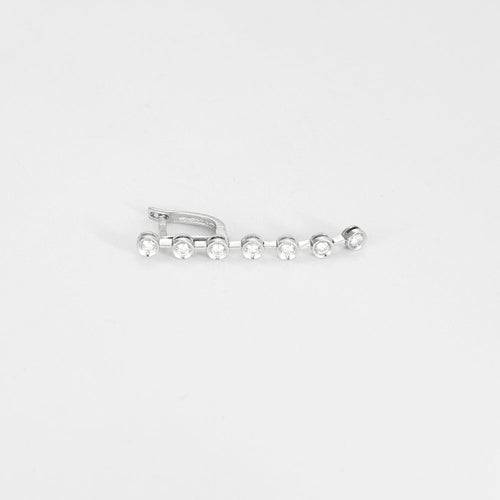 Boucles d'oreilles Pendants d'oreilles or gris et diamants 58 Facettes CAS00502