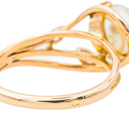 Bague 55 Bague Or rose Perle 58 Facettes 3456050CN