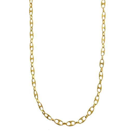 Necklace Long navy mesh necklace 58 Facettes 30283