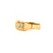 Bague 62 Bague Tank Or Jaune 18k & Diamants 58 Facettes 97-GS35544