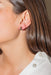 Boucles d'oreilles Guy Laroche Boucles d'oreilles Demi créoles Or blanc 58 Facettes 3121271CN