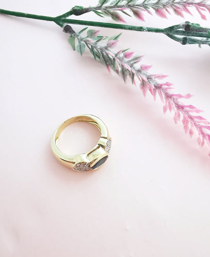 Bague 52.5 Bague Saphir Diamants Or 58 Facettes AA 1623