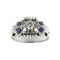 Bague Bague avec saphirs et diamants 58 Facettes 30533