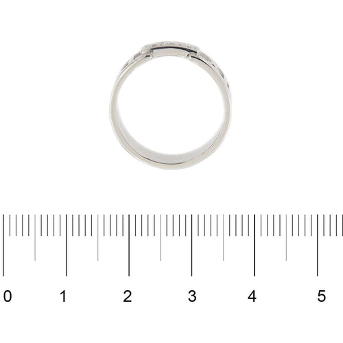 Bague Alliance avec diamants 58 Facettes 30977