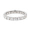 Bague 55 Bague Alliance Or blanc Diamant 58 Facettes 3290144CN
