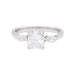 Bague 53 Bague or blanc, diamant 1,08 carat. 58 Facettes 33536