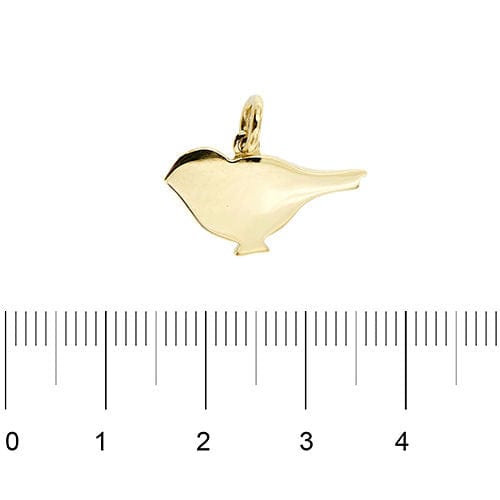 Pendentif DODO - Pendentif moineau en or jaune 58 Facettes 39824