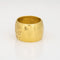 Bague Bague Amor Vincit Om, taille 6, or 18 carats d'occasion, Wright & Teague, anneau large 58 Facettes G13974