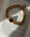 Bracelet Bracelet Ancien or jaune et grenat 58 Facettes