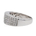 Bague 52 Bague Jonc Or blanc Diamant 58 Facettes 3046732CN