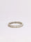 Bague 63 Alliance américaine en or blanc et diamants 2.24 ct 58 Facettes J48