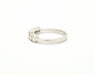 Bague Bague Rivière en or blanc 0,68 ct 58 Facettes