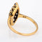 Bague 47 Bague victorienne antique en or jaune et diamants 58 Facettes G12120