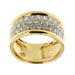 Bague 63 Bague bandeau avec diamants 58 Facettes 37826