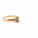 Ring 59 Solitaire Yellow Gold & Diamonds 58 Facettes