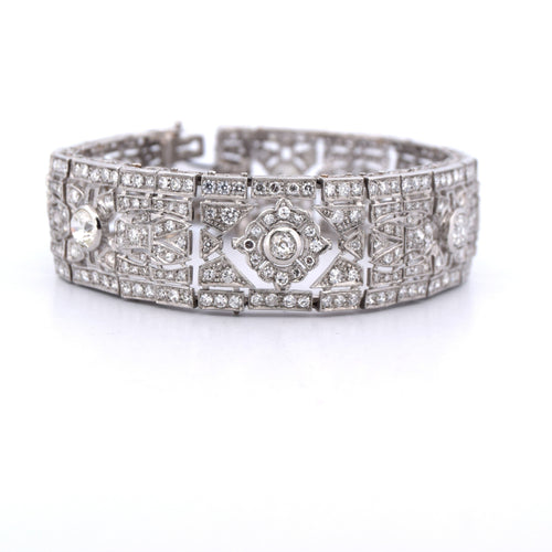 Bracelet BRACELET DÉCO' platine 58 Facettes