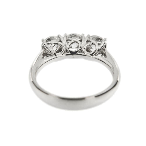 Bague Bague trilogie avec diamants 58 Facettes 3550