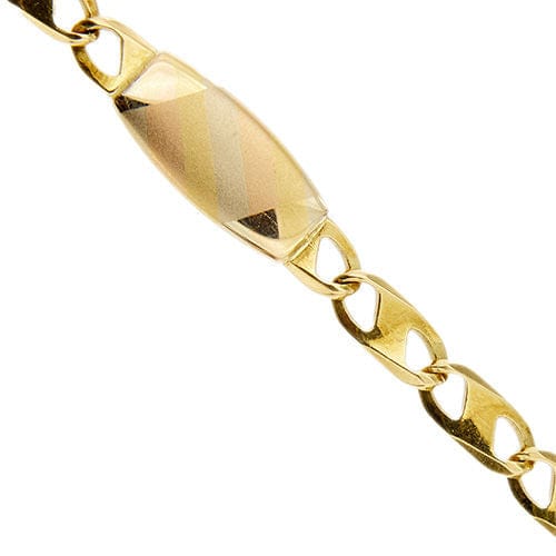 Bracelet Bracelet homme avec plaque 58 Facettes 28509