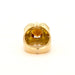 Bague Bague Tank Citrine Orange or rose 58 Facettes C1996