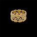 Bague Mario Buccellati "Foglie" Collection Gold Band Ring 58 Facettes