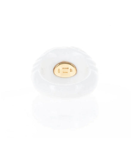 Bague 49 Bague en or et topaze bleue en porcelaine Bulgari Chandra 58 Facettes